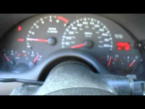 Changing The Instrument Cluster Bulbs in a 1997 Chevy Camaro