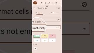 Conditional Formatting Basics|#googlesheetstutorial #googleworkspace