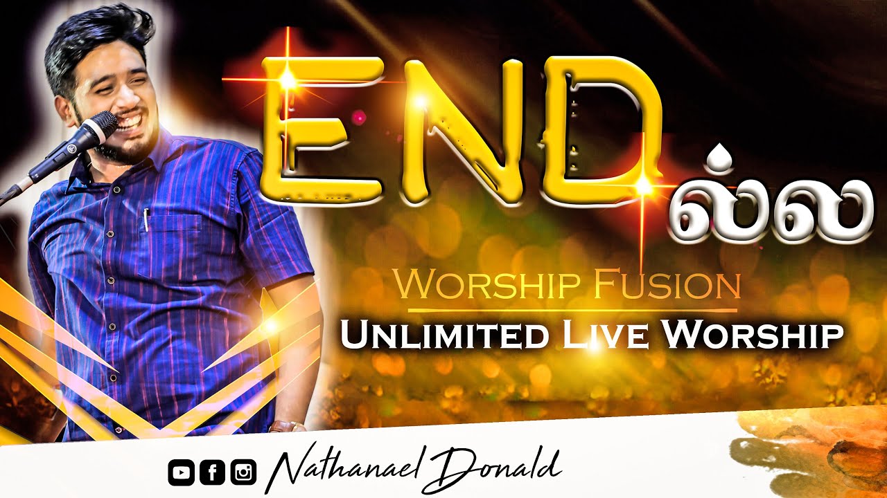 Live Worship  Pr Nathanael Donald  Fusion Spontaneous  Tamil Christian Songs Worship