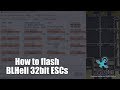 How to Flash BLHeli_32 Bit ESCs