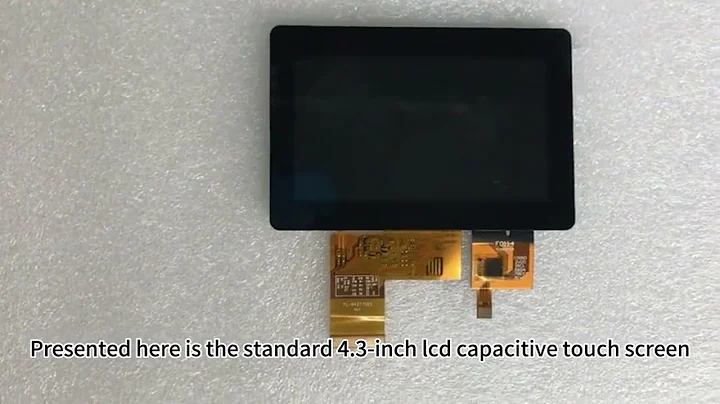 Customizable 4.3-Inch LCD Capacitive Touch Screen | High Brightness & Flexible Interfaces