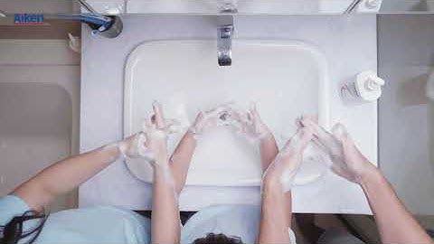 NƯỚC RỬA TAY AIKEN | BẢO VỆ ĐÔI TAY, ĐÁNH BAY VI KHUẨN (15s)