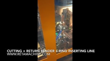 Return Bender + Ring Inserting Production Line