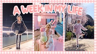 What I Wore For Cherry Blossom Season in Japan 🌸 // Week in my Life