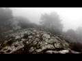Крым: хребет Донгуз-Орун (Каналых-кая) сильный туман