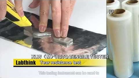 Astm Standards Paper Tear Strength Test - Labthink