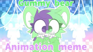 Gummy bear // Animation meme [oc]