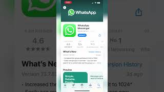 Do Not Update Whatsapp Messenger in iPhone!! 🚨 screenshot 5