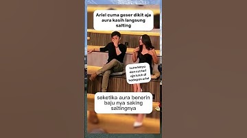 Geser dikit Aura kasih langsung benerin baju, #arielnoah #ariel #aurakasih #shortvideo