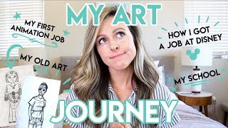 MY ART JOURNEY / HOW I GOT A JOB AT DISNEY - YouTube