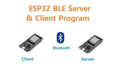 [bluetooth] ESP32 BLE Server & Client Program [두원공과대학교 AI융합과 김동일교수] 1.42.0