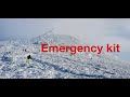 Repair / First aid / Hygiene KIT  for hikes winter and ski tour