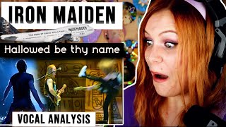 Vocal Coach Analyses IRON MAIDEN  “HALLOWED BE THY NAME”