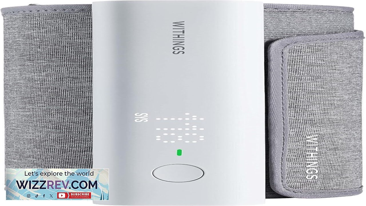 Withings BPM Connect Digital Blood Pressure Cuff & Heart Rate Monitor