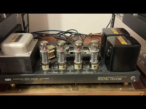 オーディオ試聴動画 全段差動アンプ 真空管アンプ EL34 luxman Luxkit
