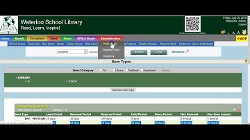 Setting Up Circulation Parameters and Preferences in OPALS