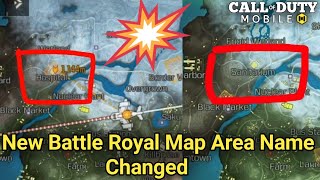 COD Mobile Season 7 Battle royal New Map Area Name Changed | Season 7 Battle Royal New Update