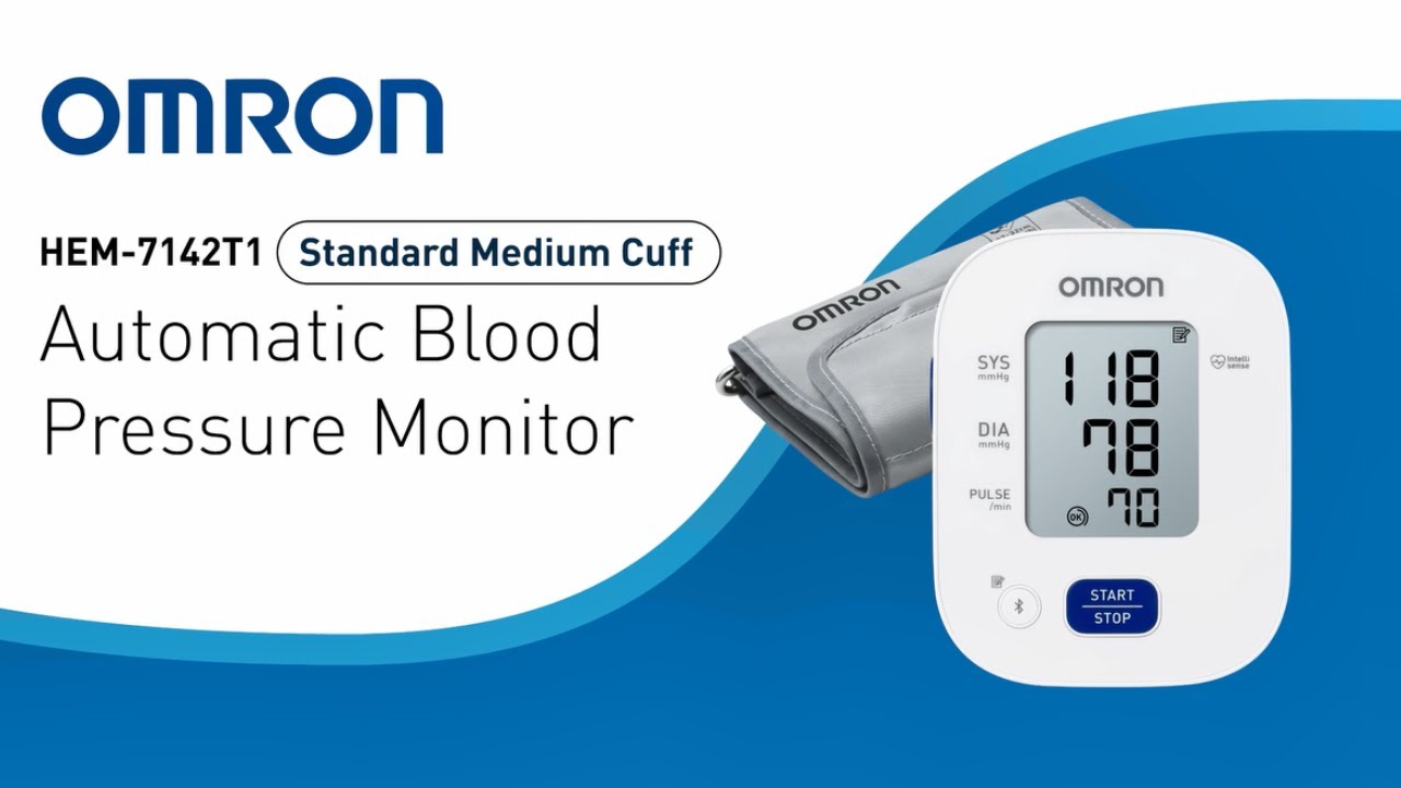 Omron HEM7142T1 Automatic Blood Pressure Monitor 