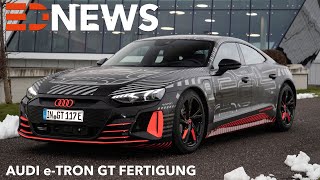 2021 Audi e-tron GT Fertigung Böllinger Höfe Neckarsulm -