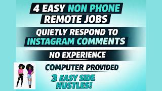 No Calls, No Stress 💻 4 Quiet Remote Jobs Responding to Comments From Home