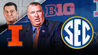 Do SEC fans REALLY ‘Live in 2005’? Illinois HC Bret Bielema thinks so