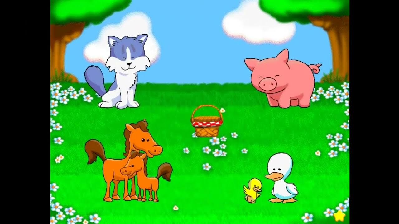 Reader rabbits toddler part 2 baby basket bingo with ducks youtube
