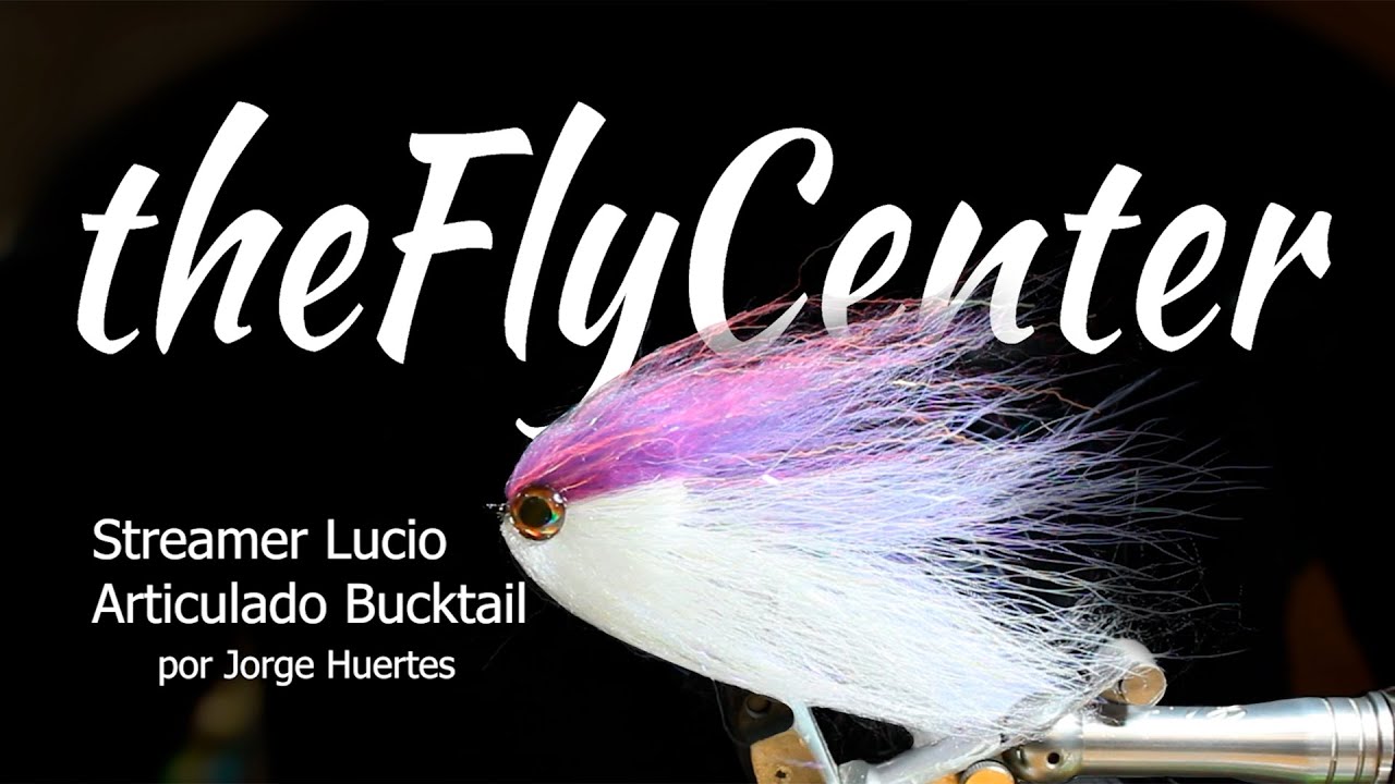 Montaje "STREAMER LUCIO ARTICULADO BUCKTAIL" por Jorge Huertes | The Fly Center