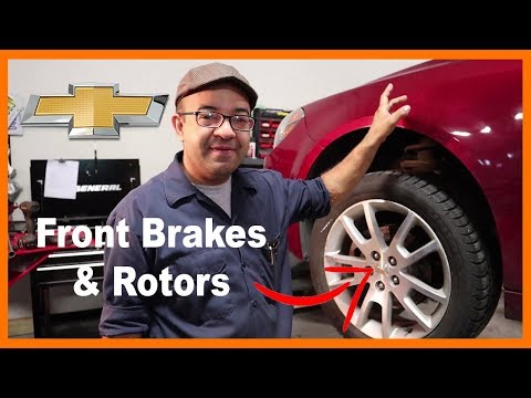 How to replace Front Brake Pads & Rotors 2010 Chevrolet Malibu