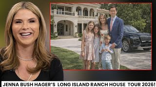 Jenna Bush Hager’s  Long Island Ranch House |Daily Lifestyle, Family, Cars & Net Worth!