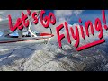 Let's Go Flying:  Kern River Canyon in Winter