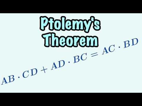 How to Prove Ptolemy&rsquo;s Theorem for Cyclic Quadrilaterals