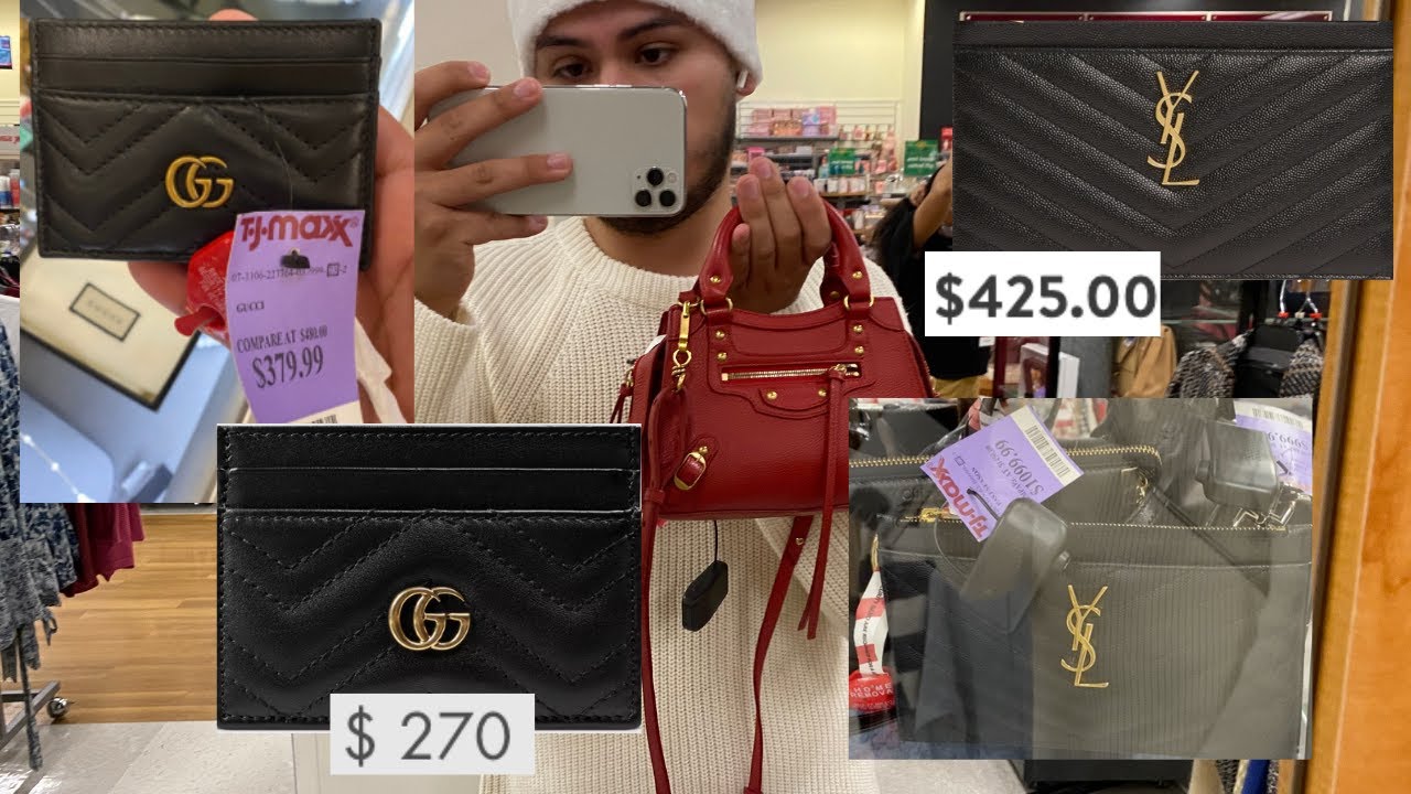 REALLY TJ MAXX GUCCI & YSL FOR MORE THEN RETAIL