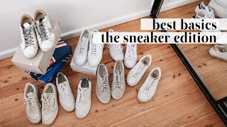 BEST BASICS: White Sneakers - Golden Goose, Common Projects, Veja, Reebok, Adidas | Mademoiselle