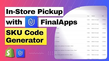 In-Store Pickup with QR Codes on Shopify | Final Apps QR Code Generator