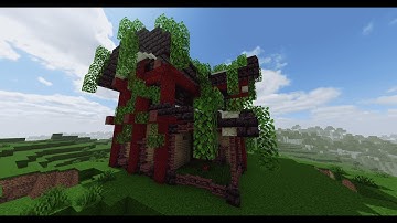 Minecraft House Build With Random Block Palette!