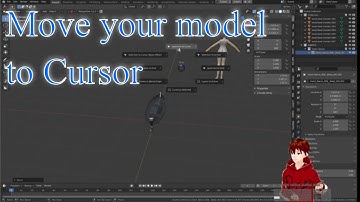 Blender Move model back to origin