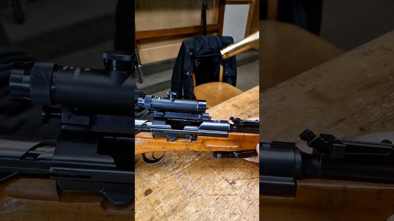 W F Bern Swiss ZFK 55 Sniper Rifle