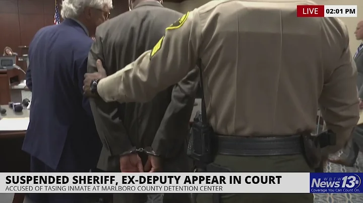 Suspended Marlboro County Sheriff Charles Lemon pl...