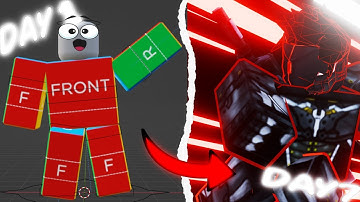 7 days making Roblox animations in Blender! :D (Crazy results on day 7)