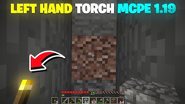 Hold A Torch In Left Hand In Minecraft Pe 1.18 / 1.19 | Smart Torch Add-On!| Hindi | Aditya Slayer