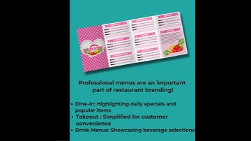 Featured Product : Menus