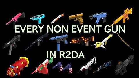 R2DA every weapon reloads and firing (non event)
