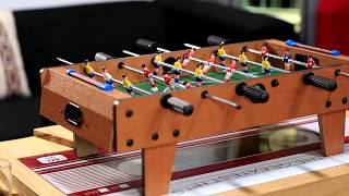 Nasty C and Runtown challenge each other to a game of foosball screenshot 5