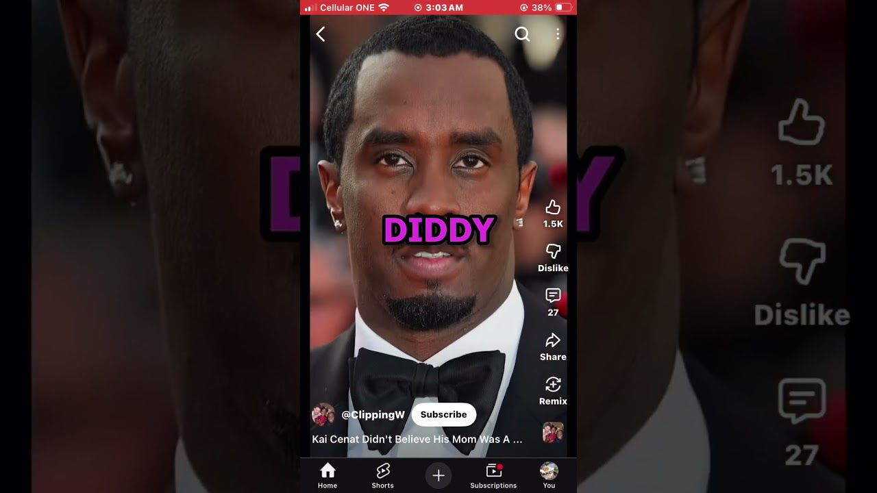 Watch Kai Cenat is obsessed with Diddy - Kai Cenat is a Diddy clone or Puffys son and he knows it… #kai on YouTube Watch Kai Cenat is obsessed with Diddy - Kai Cenat is a Diddy clone or Puffys son and he knows it… #kai on YouTube