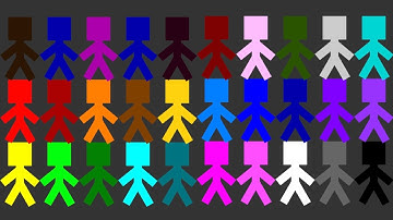 Stickman RTTB Run Race ASMR In Algodoo - Algicosathlon Day 38