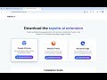 Demo Download & Install Tapsite Extension