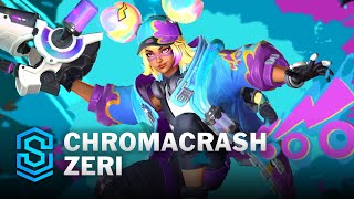 Chromacrash Zeri Wild Rift Skin Spotlight