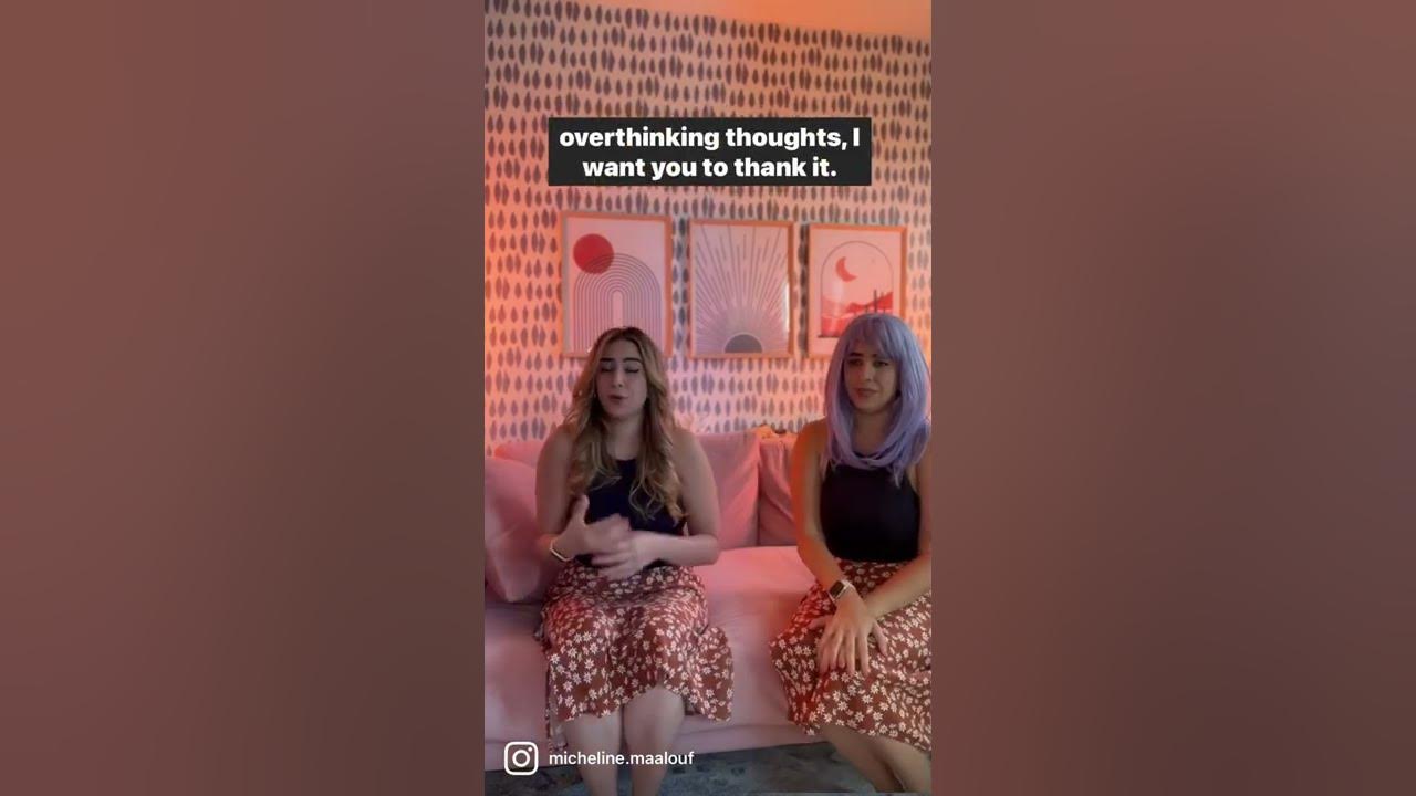 Intrusive thoughts tip from a therapist #intrusivethoughts #anxiety #mentalhealth #anxiety
