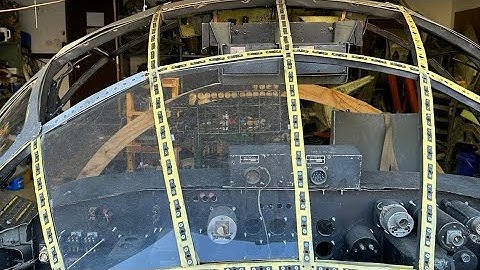 Full Scale B-36 Peacemaker Build Flight Engineer Main Panel