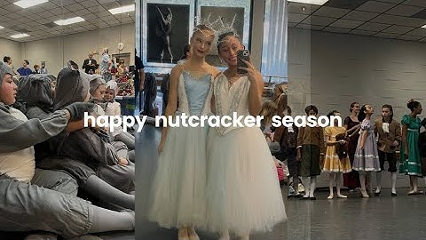 nutcracker dress rehearsal | grwm, costumes, bts